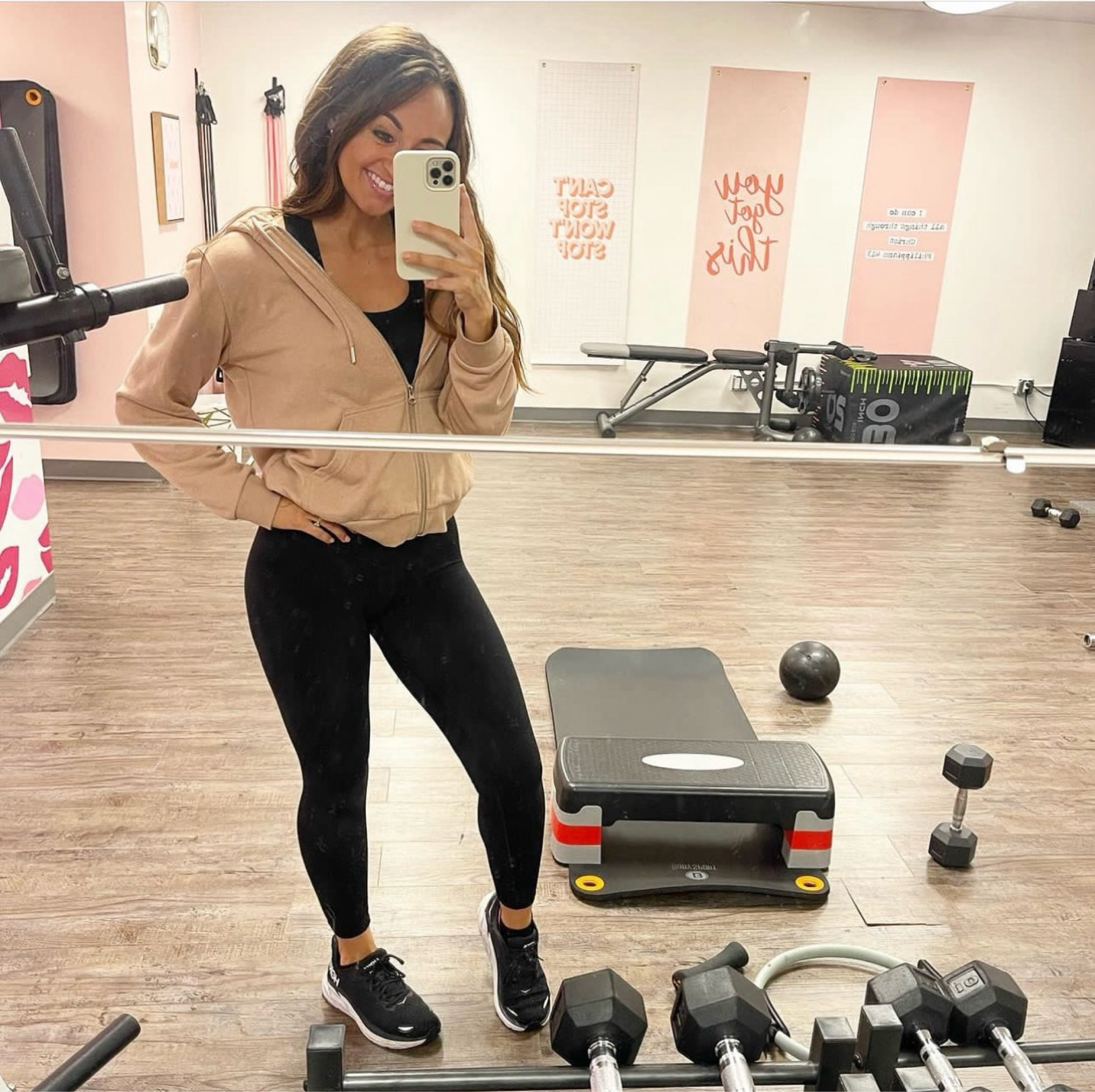 Love a sweatsuit to mix & match with! Size small in this jacket 

#LTKGiftGuide #LTKfitness #LTKstyletip