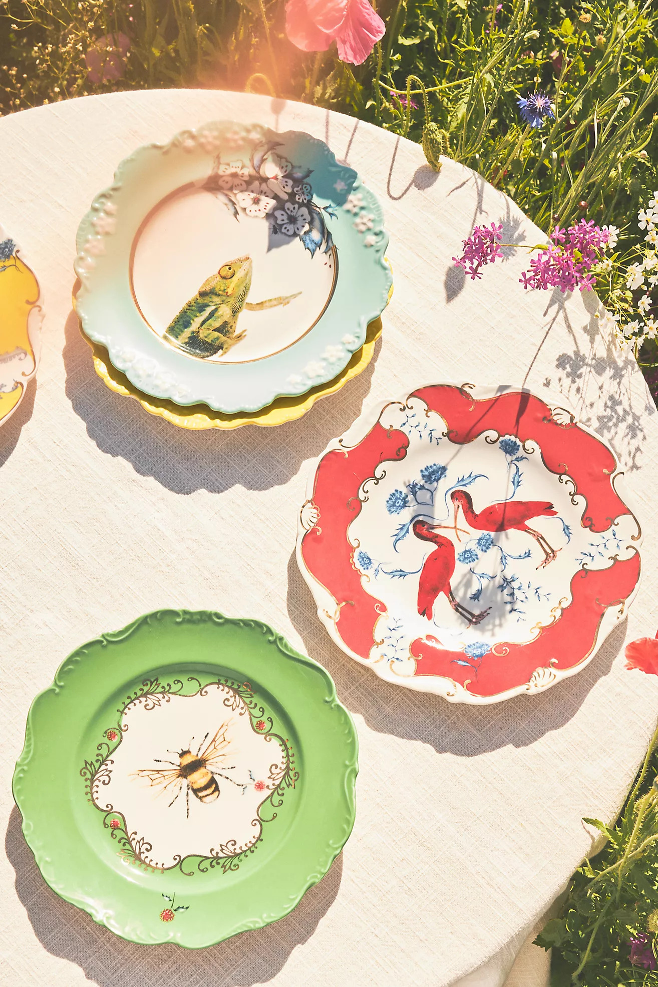 Lou Rota Mother Nature Dessert Plate | Anthropologie (US)