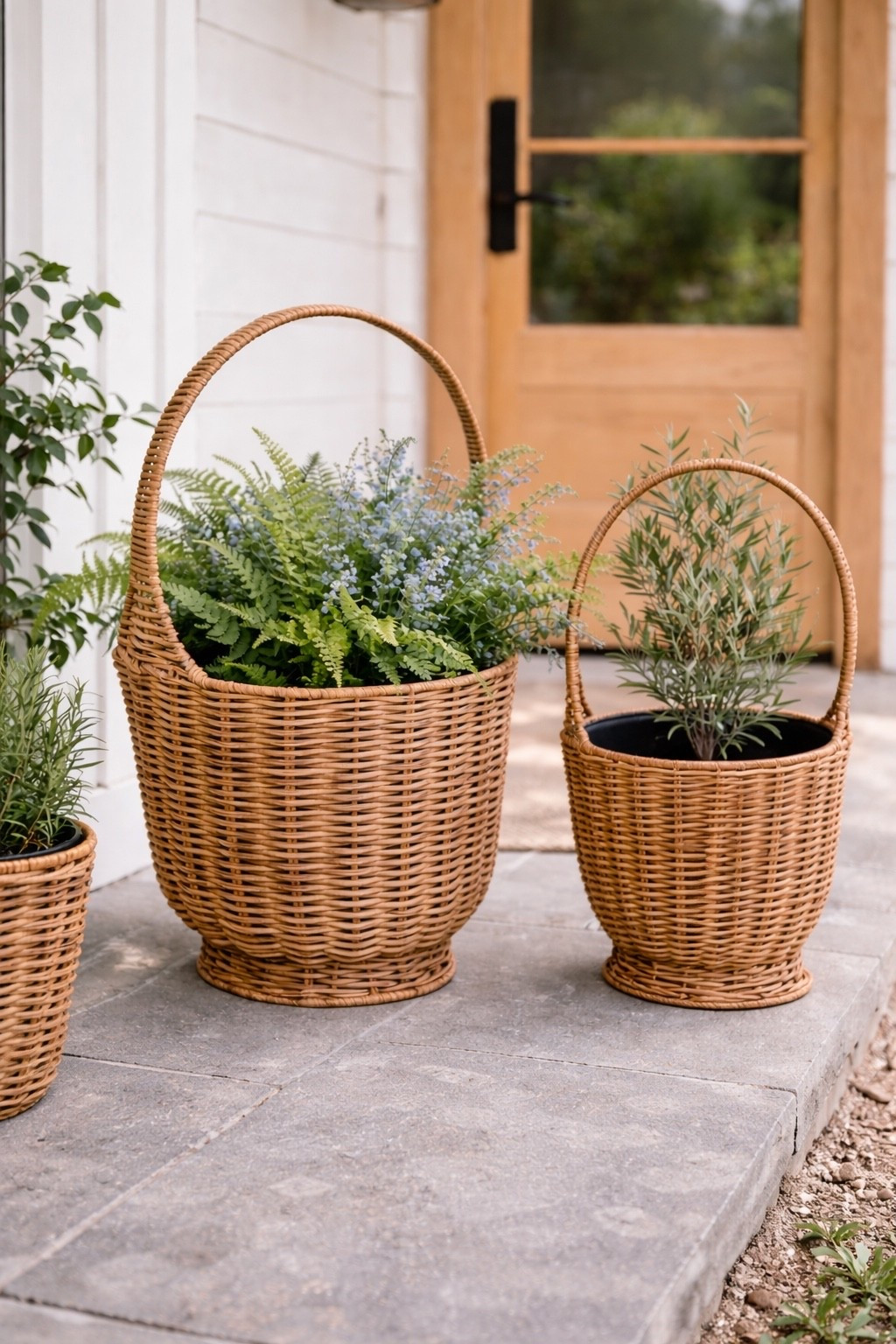 Obsessed with these planter baskets 😍

#LTKSeasonal #LTKHome