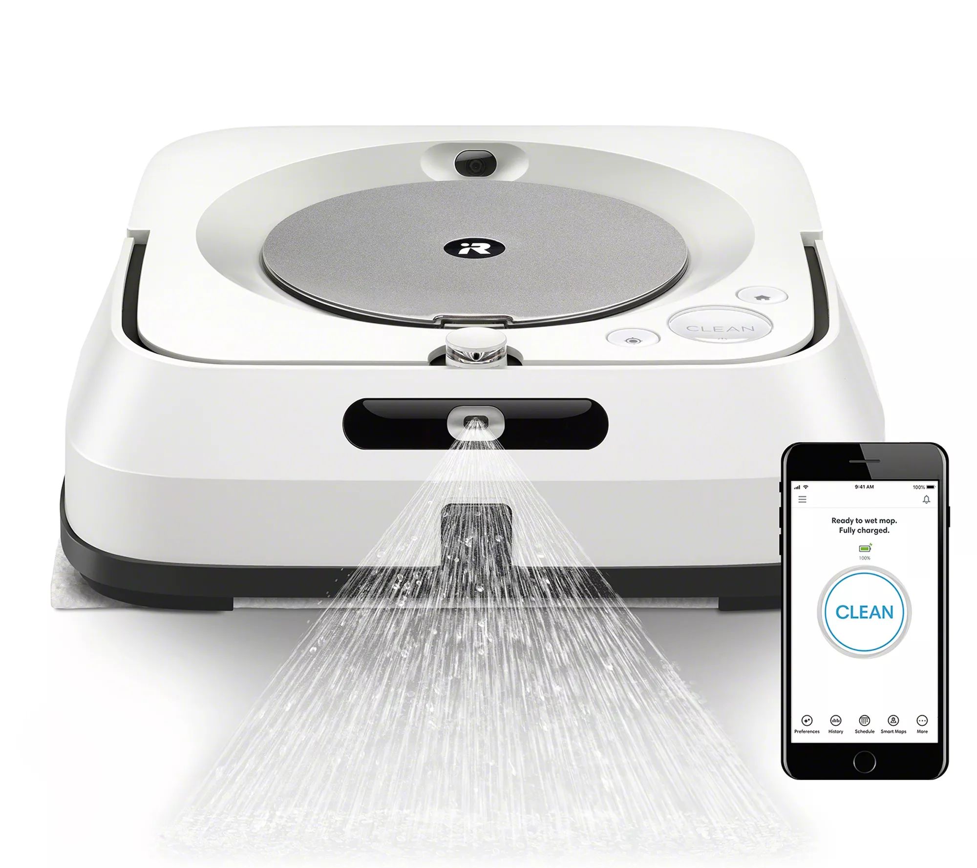 iRobot Braava Jet m6 6110 WiFi Robot Mop | QVC