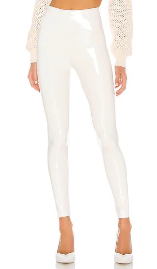 Patent Leggings in White | Revolve Clothing (Global)