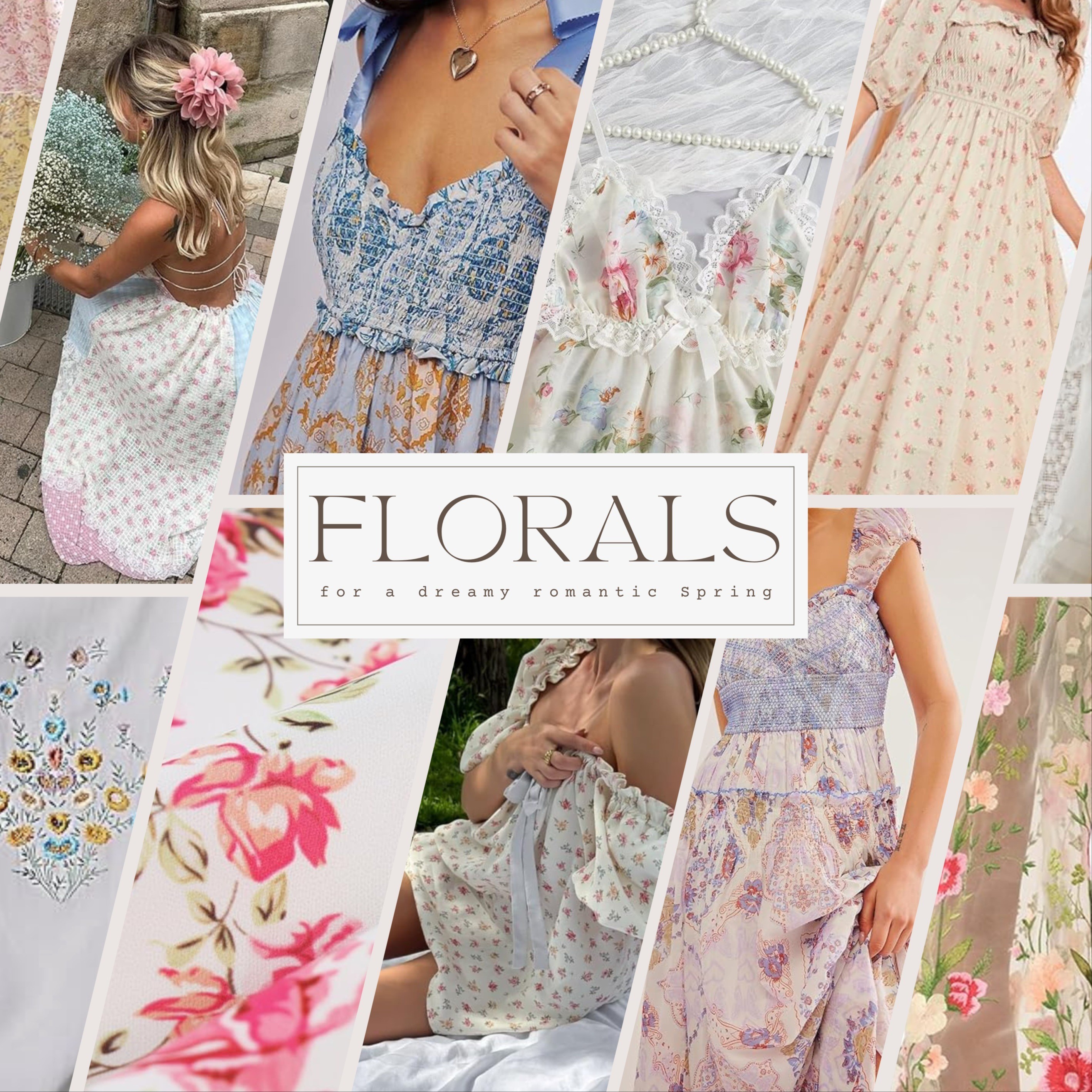 Gorgeous spring dresses on Amazon!  Inspired by Anthro, Love Shack Fancy and Free People. 

