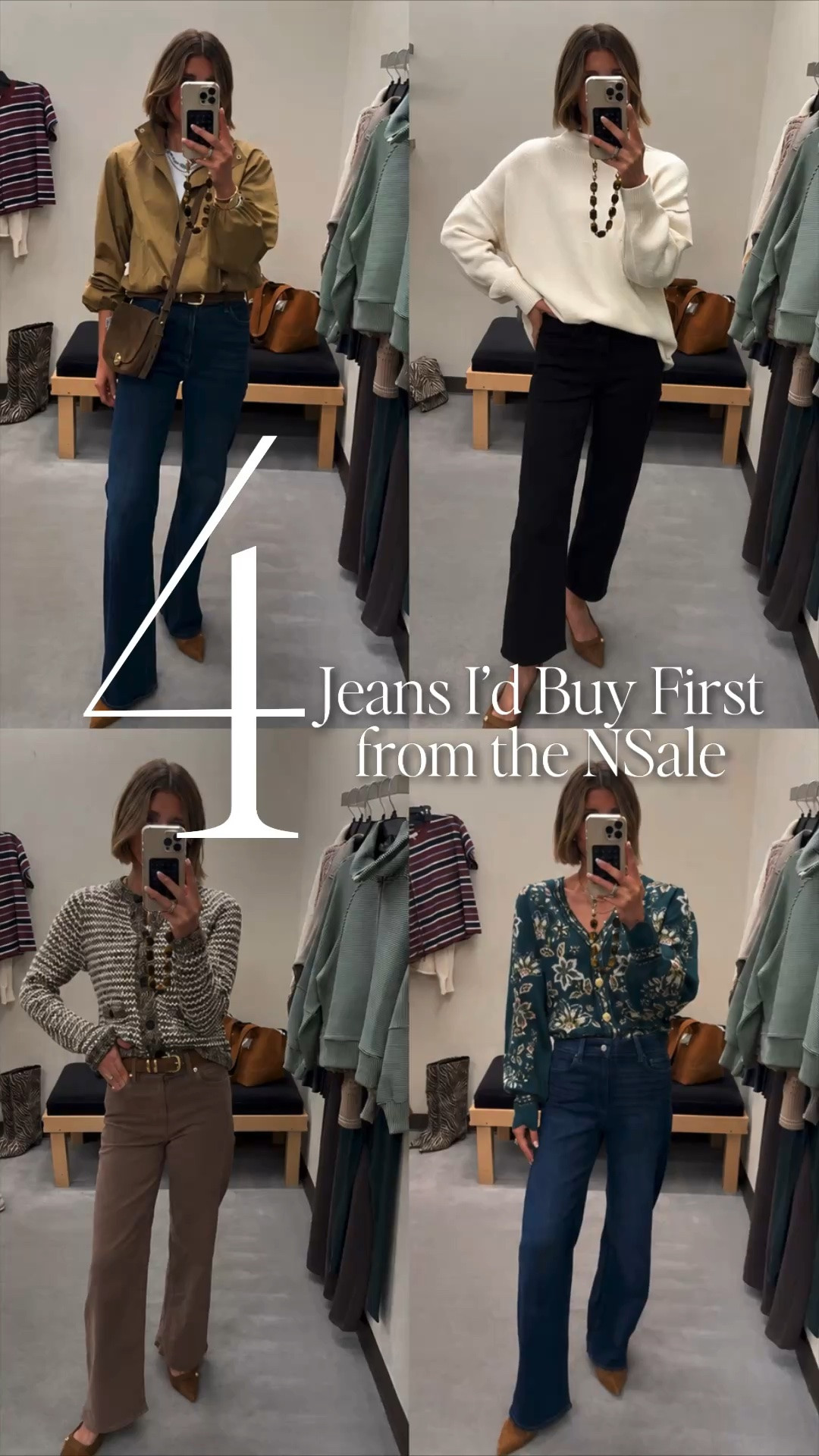 ✨ The 5 jeans I’d buy first from the Nordstrom Anniversary Sale!

I tried on so many pairs, but these are my top 5 picks if you’re shopping the sale. From everyday wide-leg styles to the pairs I think will sell out first, these are the ones that made my final cut.

✔️ All fit true to size
✔️ I’m 5’7” for reference
✔️ Wearing a size 25 in every pair

#NSale #NordstromAnniversarySale #DenimFinds #WideLegJeans #NordstromStyle #DenimLover #FallFashionPreview #CellaJaneFinds