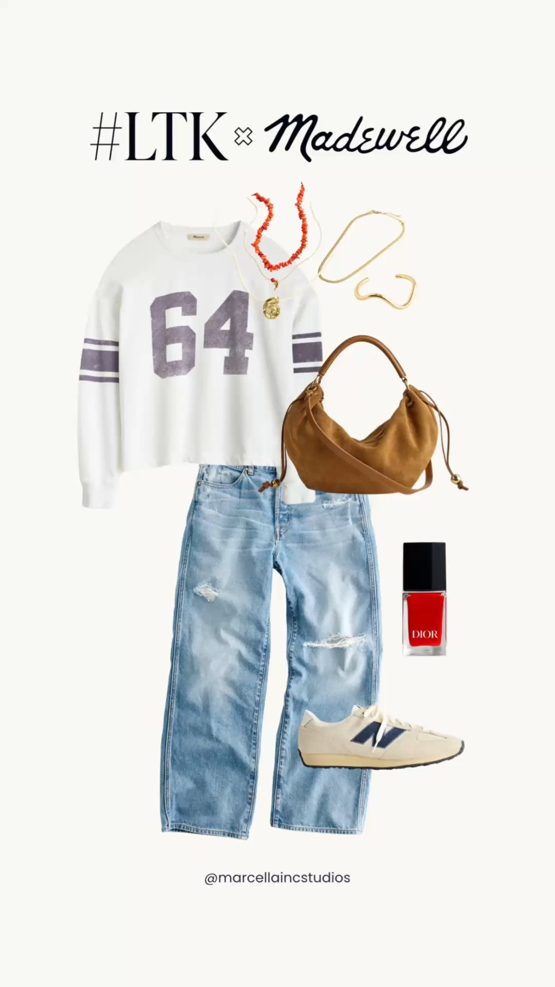 Madewell Memorial Day Sale Event!✨Last Day! Recreating the perfect Memorial Day Weekend outfit with this navy Madewell graphics tee, the gorgeous red bandana wrap midi skirt, and classic cream New Balance sneakers. Finished with a straw hat and woven tote to match and picked some NB for a cute sneaker and skirt look. :)

#madewell #memorialdayoutfit #summerbasics #4thofjulyoutfit #weekendstyle

#LTKxMadewell

#LTKootd #LTKSaleAlert #LTKOver40