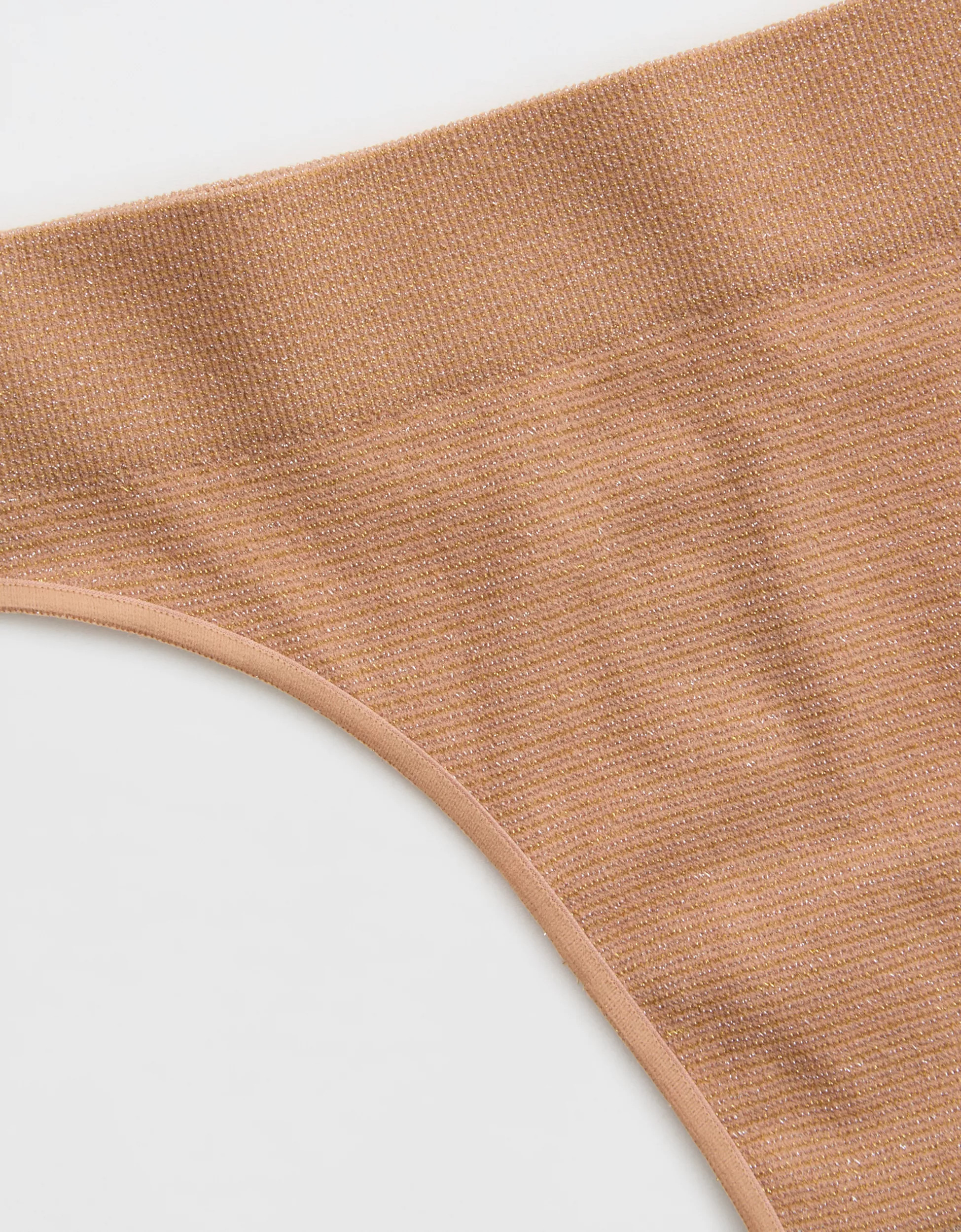 Superchill Seamless Lurex Thong Underwear | Aerie
