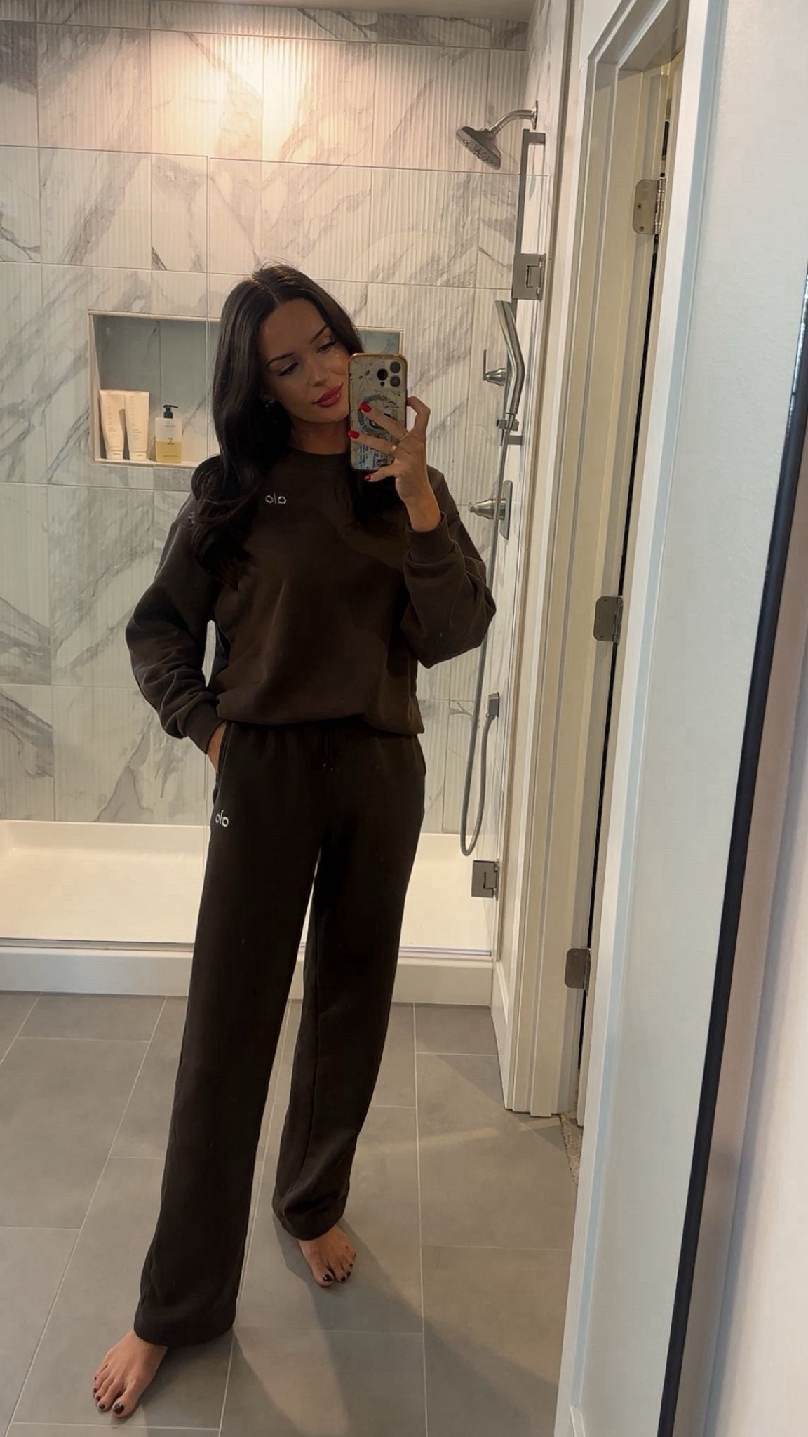 Love a good lounge set 🤎

#LTKootd #LTKdayinmylife #LTKmorningroutine