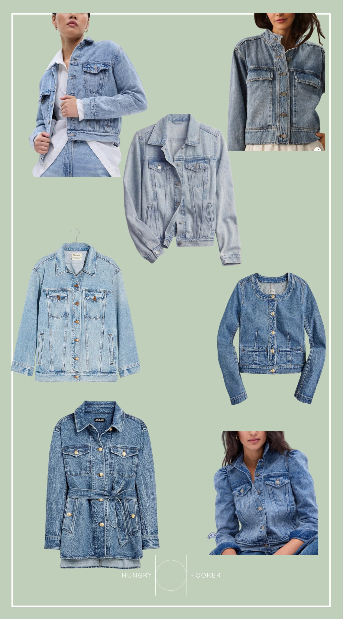 Denim jackets!