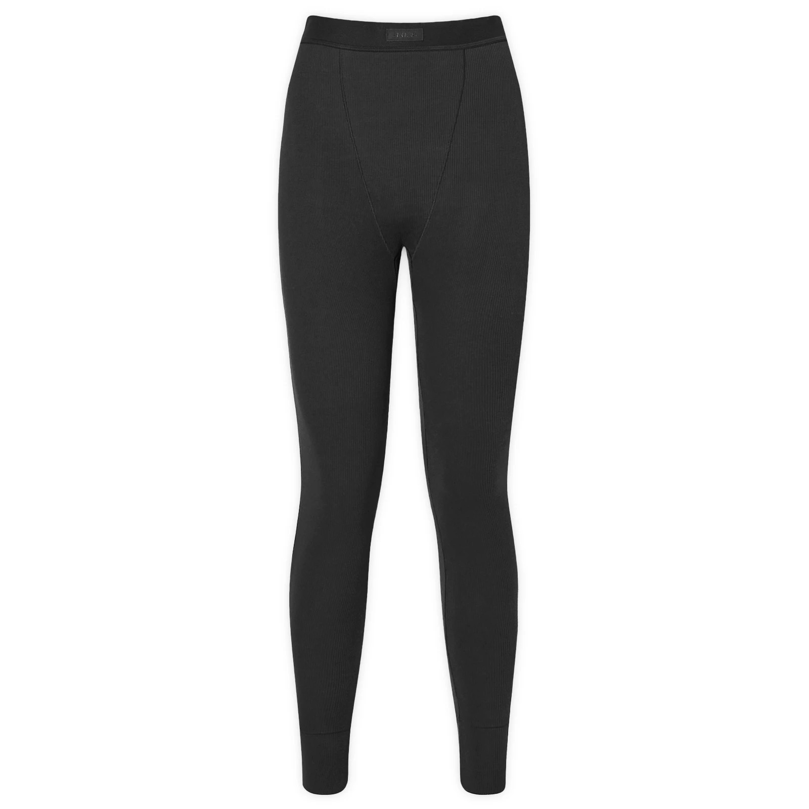 SKIMS Women's Cotton Rib Legging in Soot, Size X-Small | END. Clothing