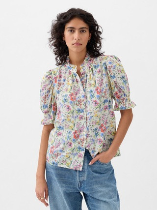 Puff Sleeve Shirt | Gap (US)