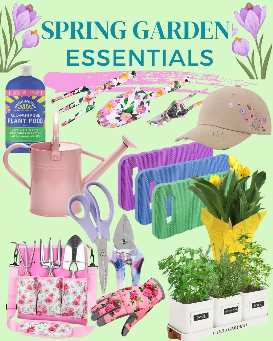 Get that vibrant green garden growing with these top rated spring gardening essentials! 
#garden #gardening #gardeninggifts #gardeningtools #eastergifts

#LTKHome #LTKSaleAlert #LTKSpringSale