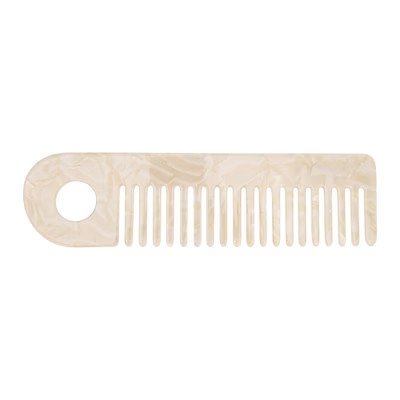 Unique Bargains Exquisite Marble Pattern Hair Comb Beige 1 Pc | Target