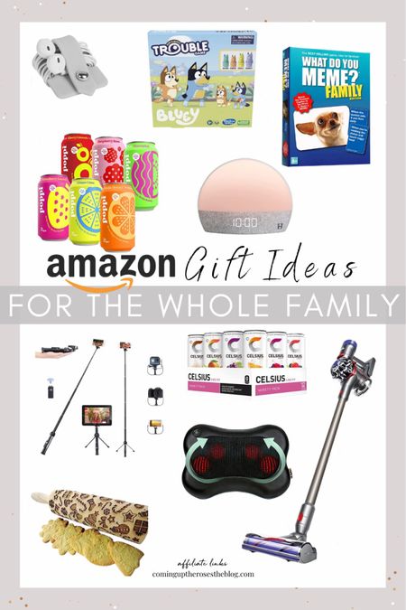 Amazon gift guide for the family!

Gift ideas for family // gifts for the whole family 

#LTKfamily #LTKGiftGuide #LTKkids