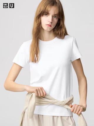 Women's Crew Neck T-Shirt White 2XL UNIQLO US | UNIQLO (US)