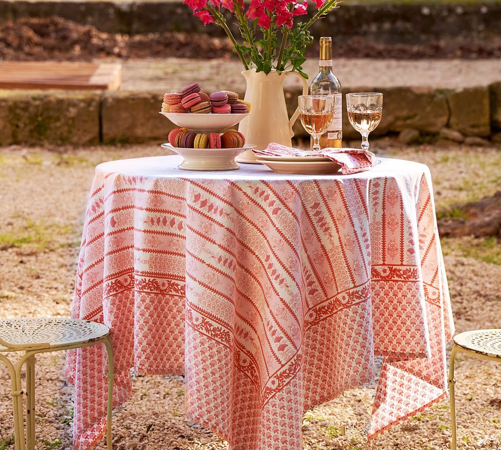 Provence Avignon Cotton Tablecloth | Pottery Barn (US)