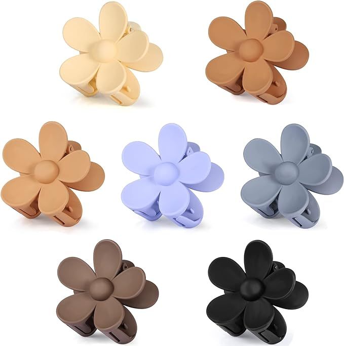 7 PCS Flower Claw Clips – Stylish Hair Accessories for Women & Girls – Strong Hold, Non Slip ... | Amazon (CA)