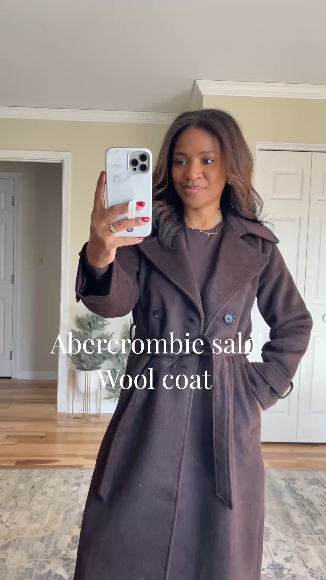 Abercrombie 40% off sale! Take an additional 15% off using code “Holidayrush”. Wearing a small in the top and 27 regular in the jeans #abercrombiepartner 

#ltkcyberweek #ltkover40 #ltkholiday
