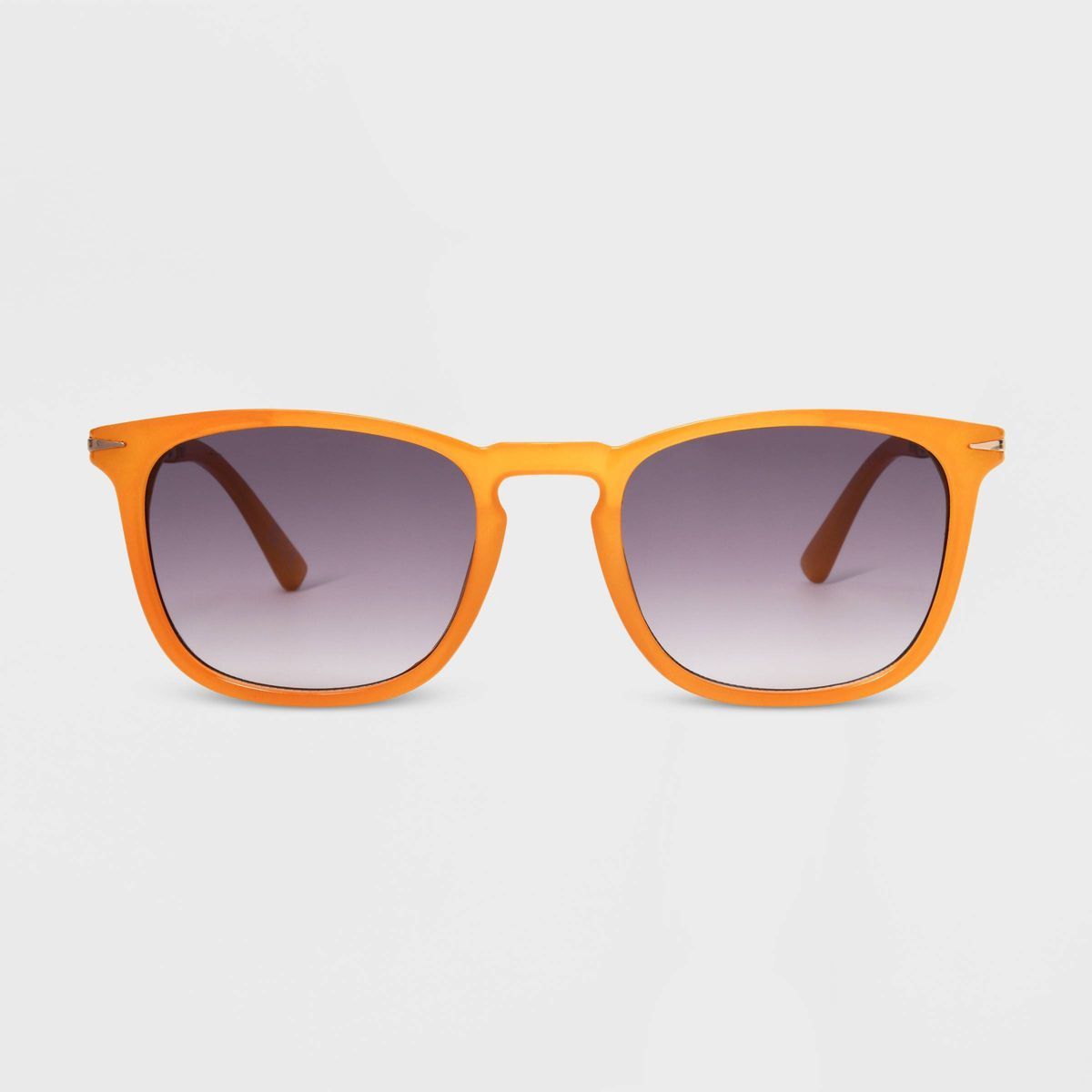 Women's Shiny Plastic Square Sunglasses with Gradient Lenses - Universal Thread™ Honey Yellow | Target