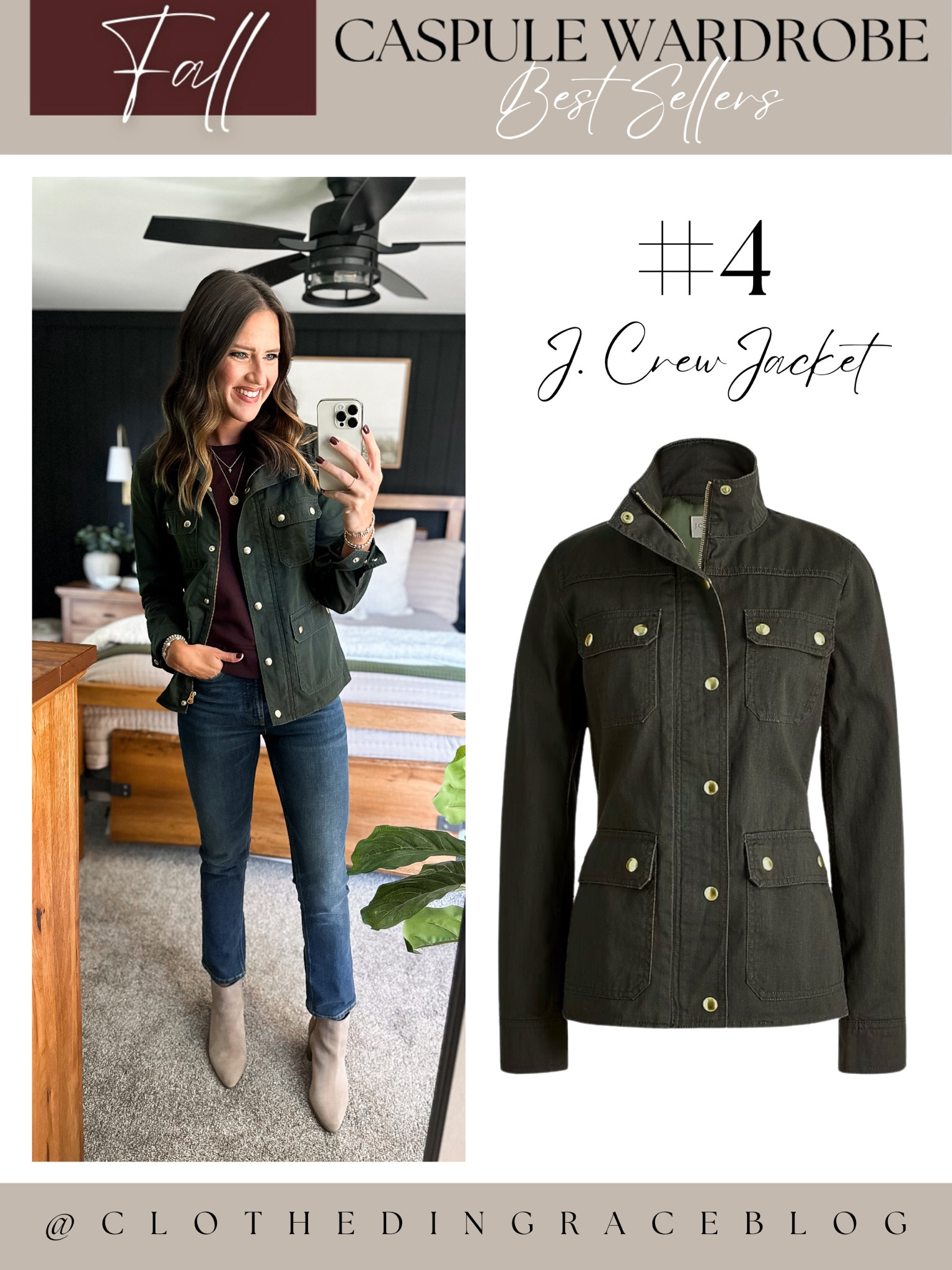 Top 10 best sellers from the fall capsule 

Jacket - small
Burgundy sweatshirt - small
Jeans - size 26 


#LTKFindsUnder100 #LTKStyleTip #LTKFindsUnder50