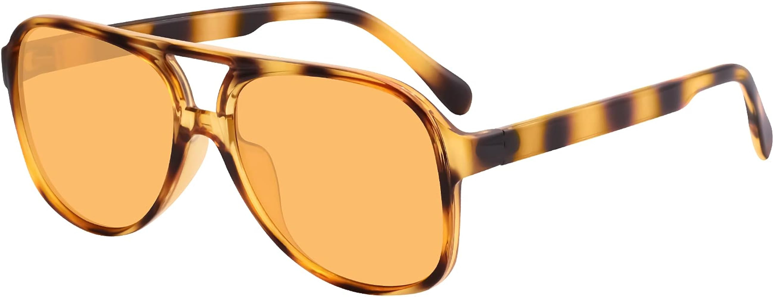 YDAOWKN Classic Vintage Aviator Sunglasses for Women Men Large Frame Retro 70s Sunglasses | Amazon (US)