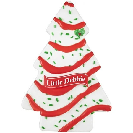 Christmas LED Blow Mold Decor Little Debbie Snack Cake Tree | Walmart (US)