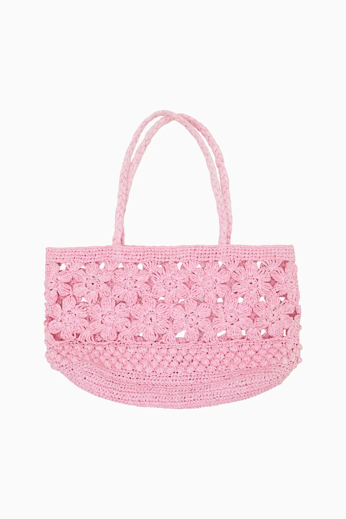 Sharlo Floral Straw Bag | LoveShackFancy