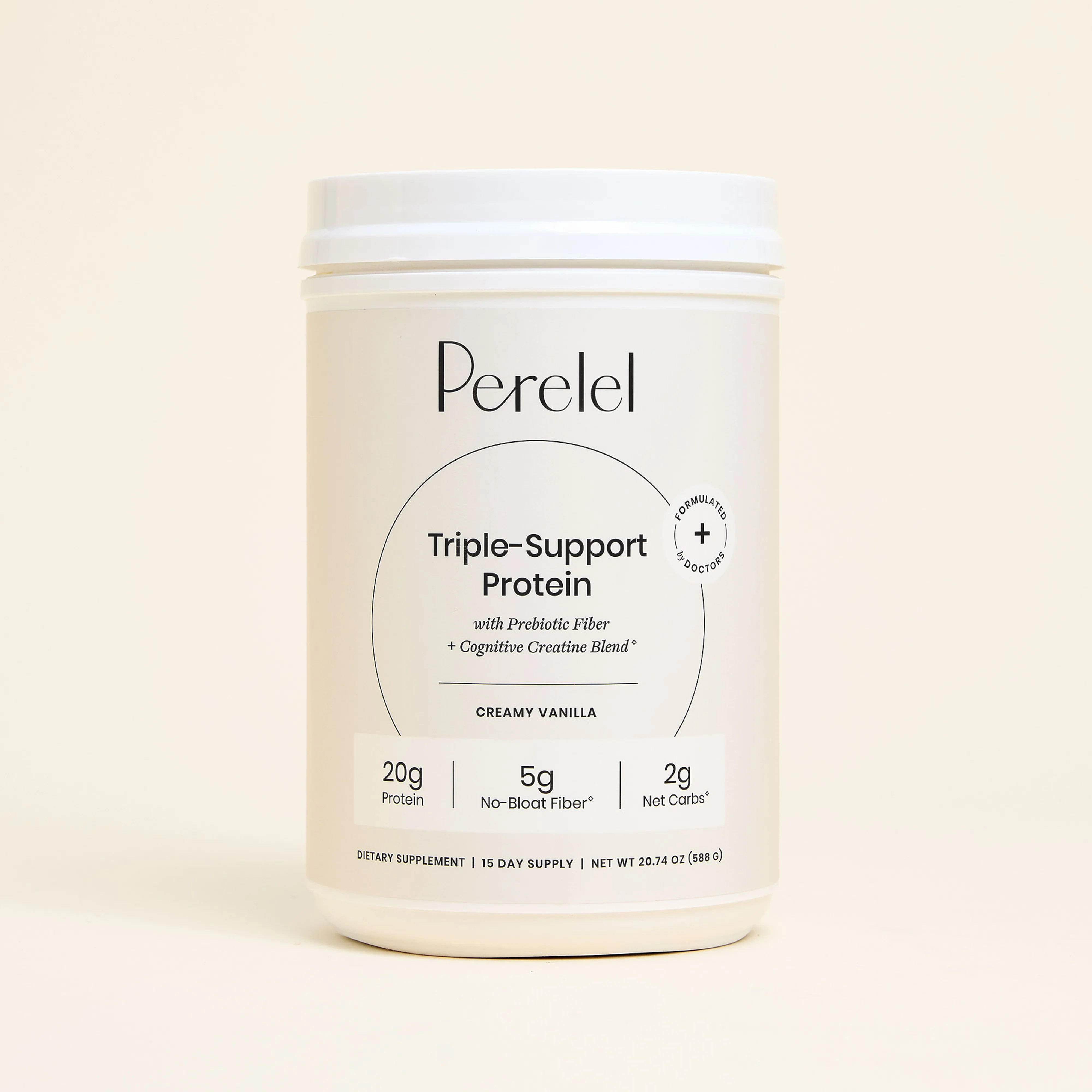 Plant-Based Protein Powder for Women: Muscle, Brain & Gut Support | Perelel Health