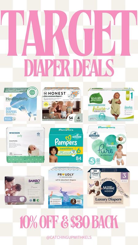 Get the best deals on diapers!

#LTKbaby #LTKbump #LTKxTarget