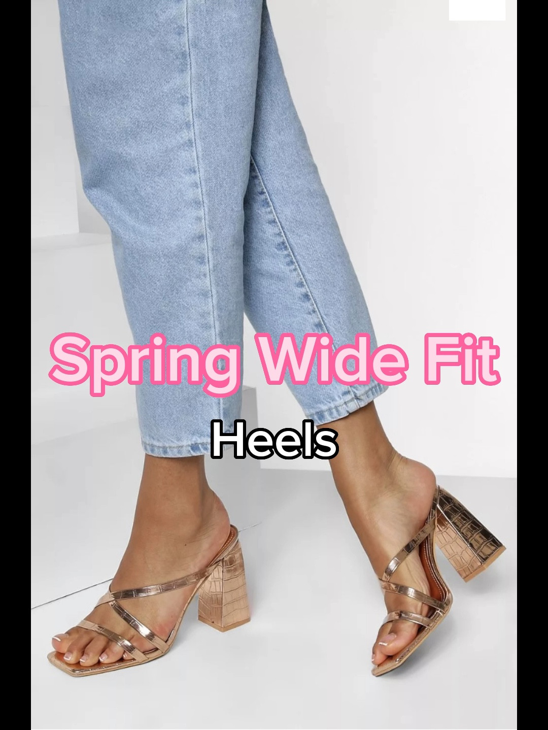Wide fit Heels 

#LTKcurves #LTKshoecrush #LTKunder100