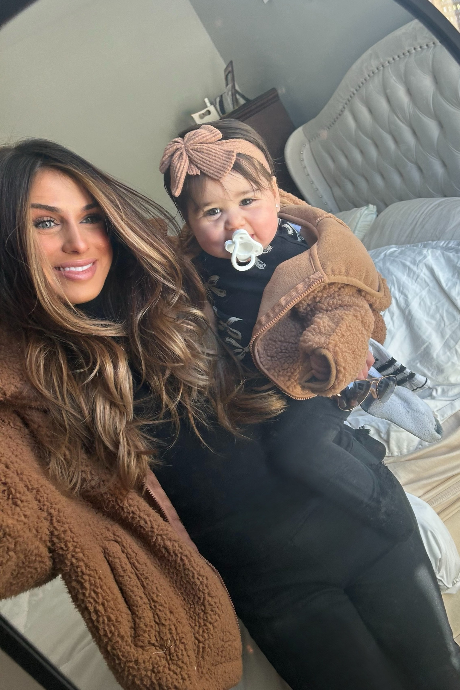 Mommy + me cozies! 🐻 🤎 Both jackets available under $30 TOGETHER! 🤩 ✨ and mirror is also $139 off! 🤯 limited time only! 

#LTKFindsUnder50 #LTKBaby #LTKSeasonal