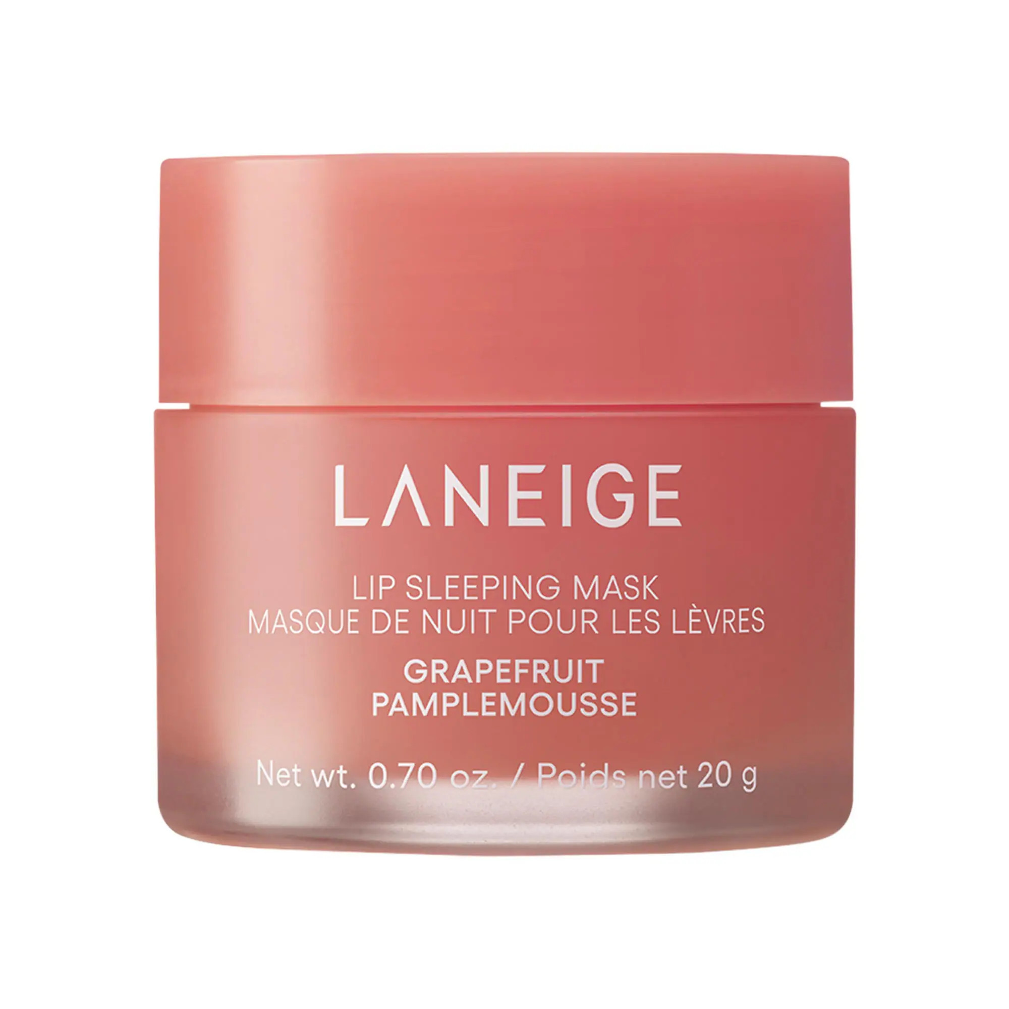 LANEIGE Lip Sleeping Mask Intense Hydration with Vitamin C Grapefruit Pamplemousse 0.7 oz / 20 g | Sephora (US)