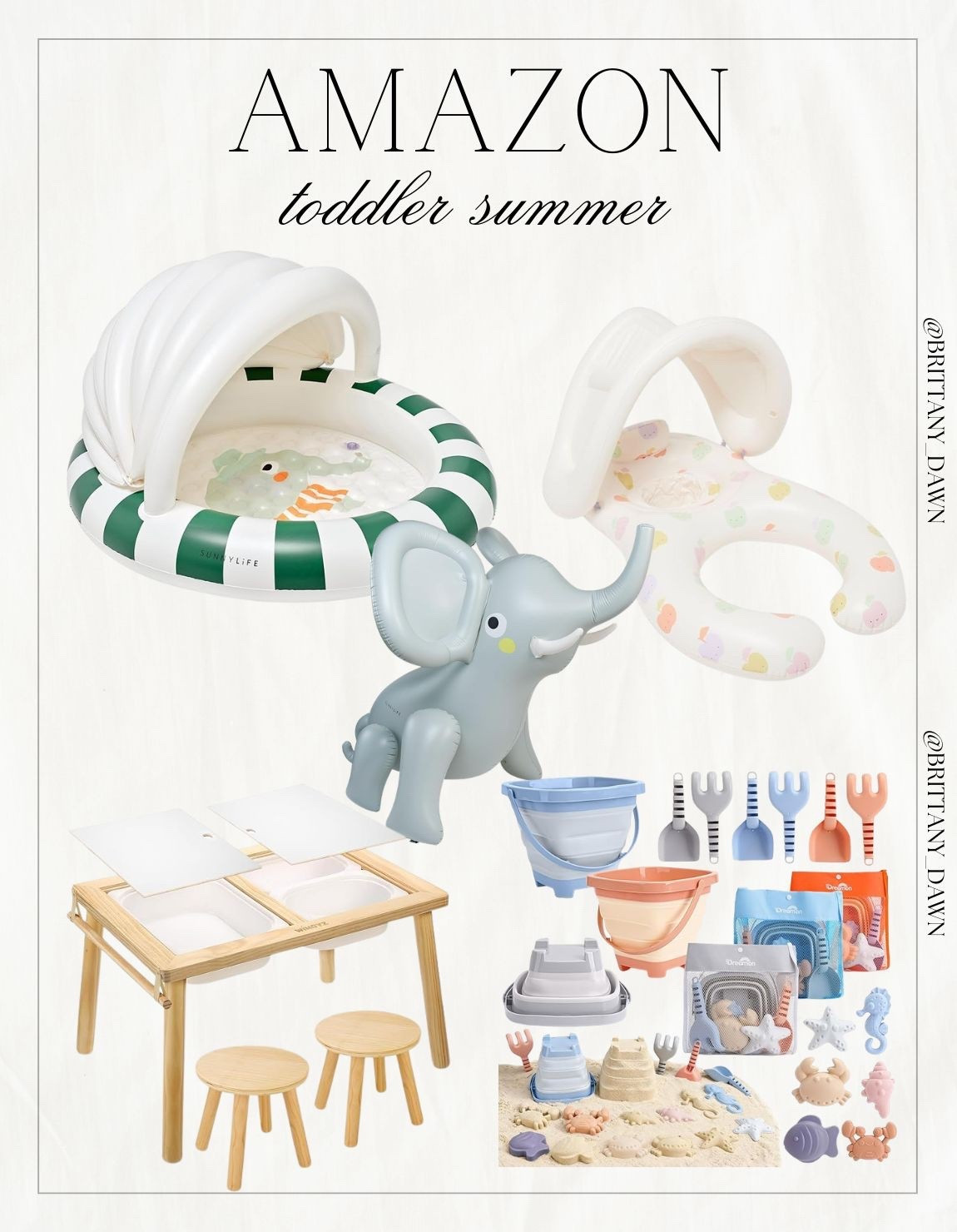 Make a splash this summer with these adorable Amazon finds! 🐘 
From inflatable pools to sensory sand tables, I have everything you need for the ultimate backyard play day.

Perfect for keeping the little ones entertained and cool under the sun. ☀️ 

#amazontoddler #summerfun #backyardplay #toddleractivities #amazonfinds #summeressentials #sensoryplay #outdoorfun

#LTKSeasonal #LTKBaby #LTKKids