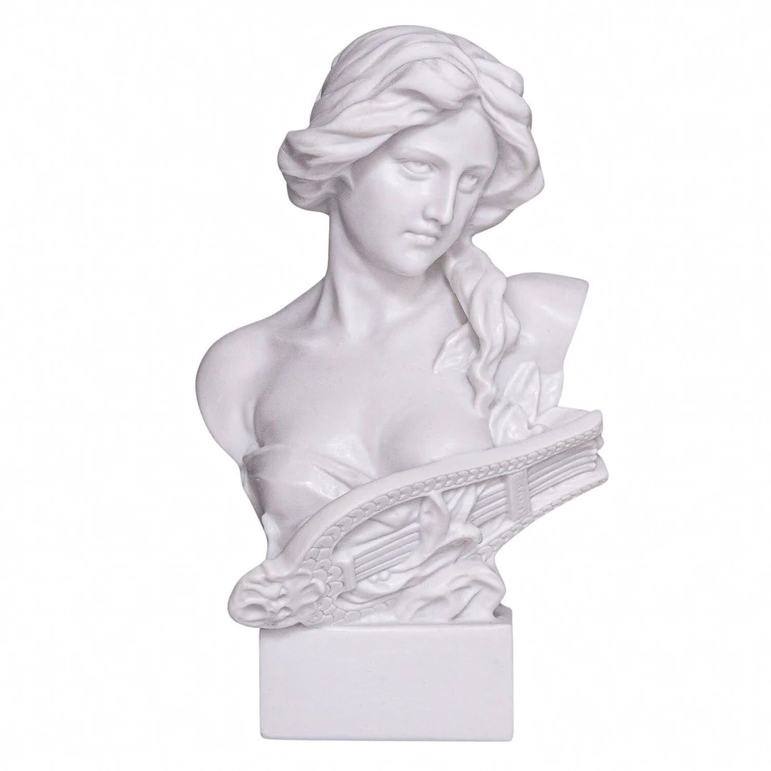 Ancient Greek Mythology Goddess Artemis (diana) Marble Bust Statue Sculpture 6'' (15 Cm), 0.8 Lbs... | Etsy (US)