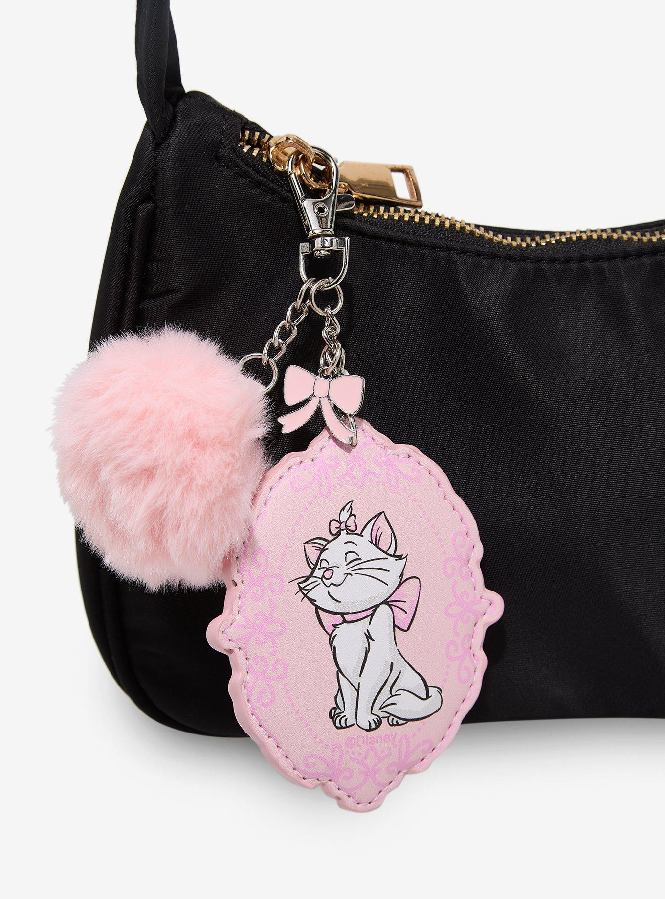 Disney The Aristocats Marie Mirror Multi-Charm Pom Pom Keychain - BoxLunch Exclusive | BoxLunch