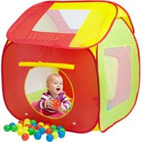 Spielwerk - Kids Ball Pit with 200 Balls Toddler Baby Playhouse Playing Playpen Pool Indoor Outdoor  | ManoMano UK