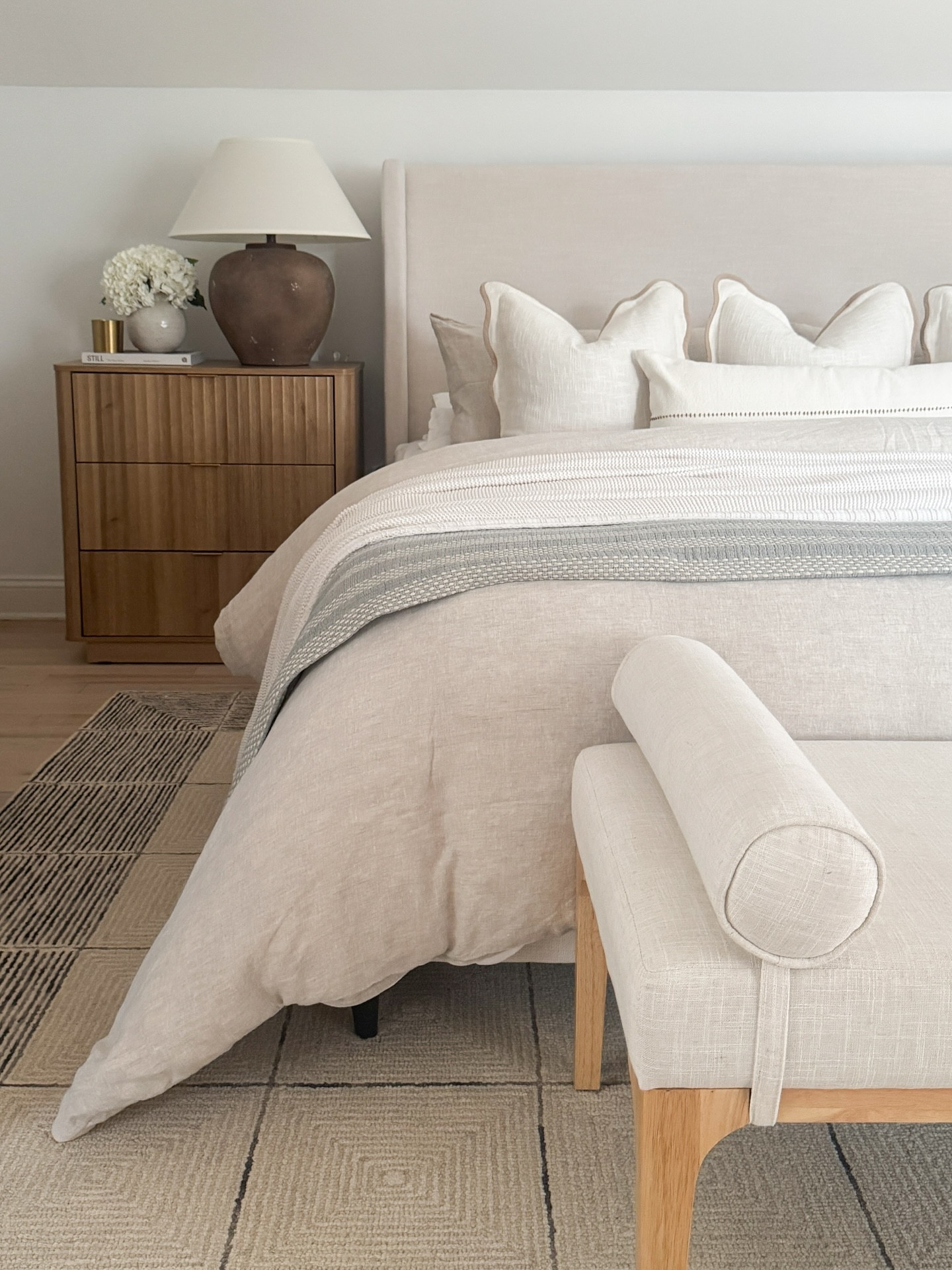 Just gave our bedding a simple little refresh and I’m loving how it turned out. Soft, cozy, and intentional ✨ 🤍

#neutralbedroom #cozybedding #bedroomrefresh #modernorganicstyle #bedroominspo #layeredbedding #ltkhome

#LTKSeasonal #LTKFindsUnder100 #LTKHome