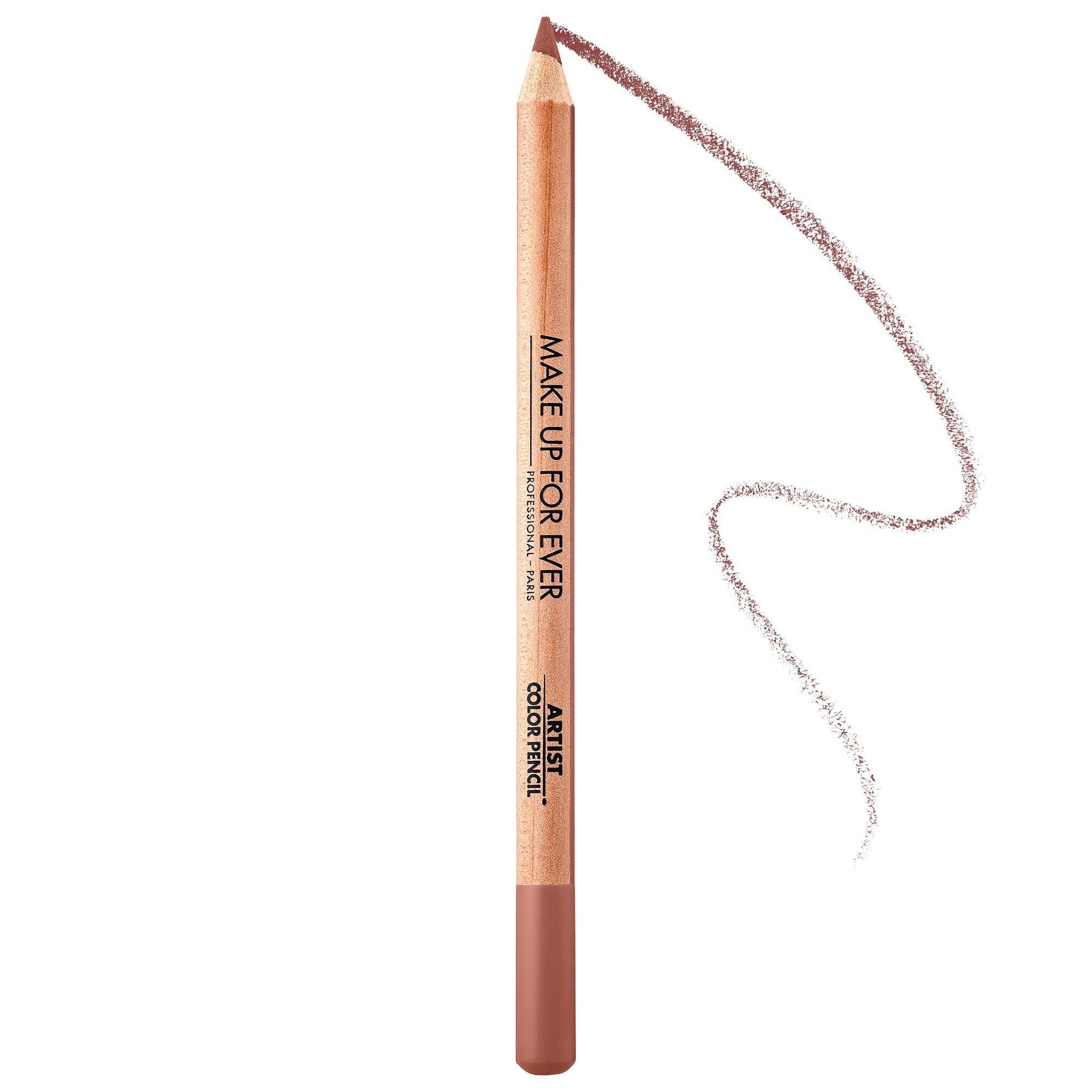 MAKE UP FOR EVER Artist Color Pencil Longwear Lip Liner 600 Anywhere Caffeine 0.04 oz/ 1.41 g | Sephora (US)