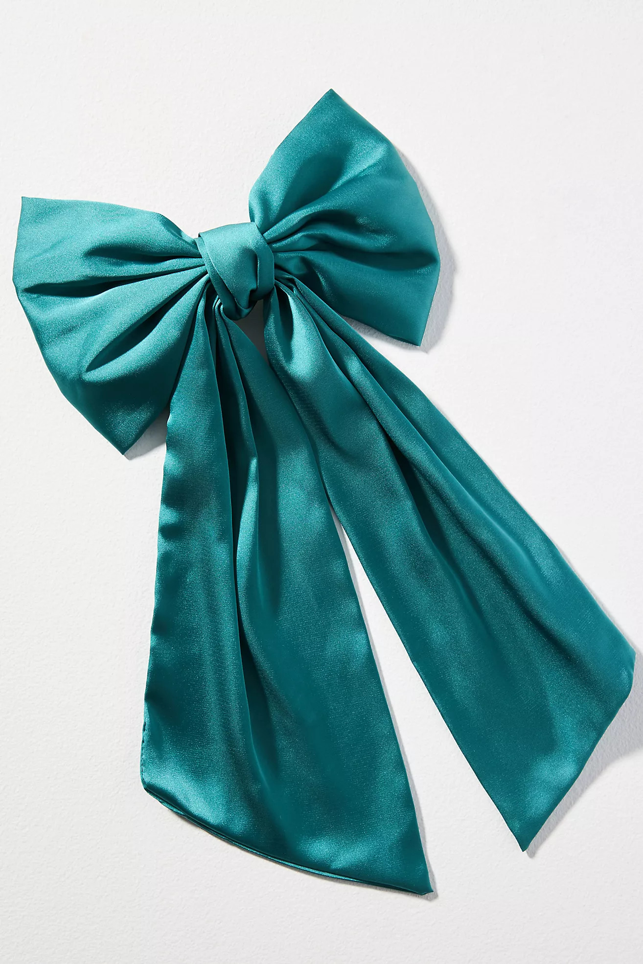Satin Bow Barrette | Anthropologie (US)