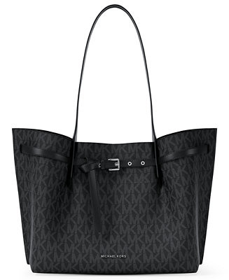 MICHAEL Michael Kors Emilia Large East West Center Zip Pocket Tote Bag - Macy's | Macy's