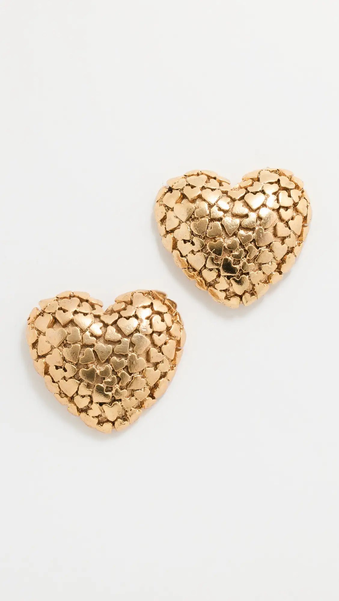 Oscar de la Renta Heart Clusters Earrings | Shopbop | Shopbop
