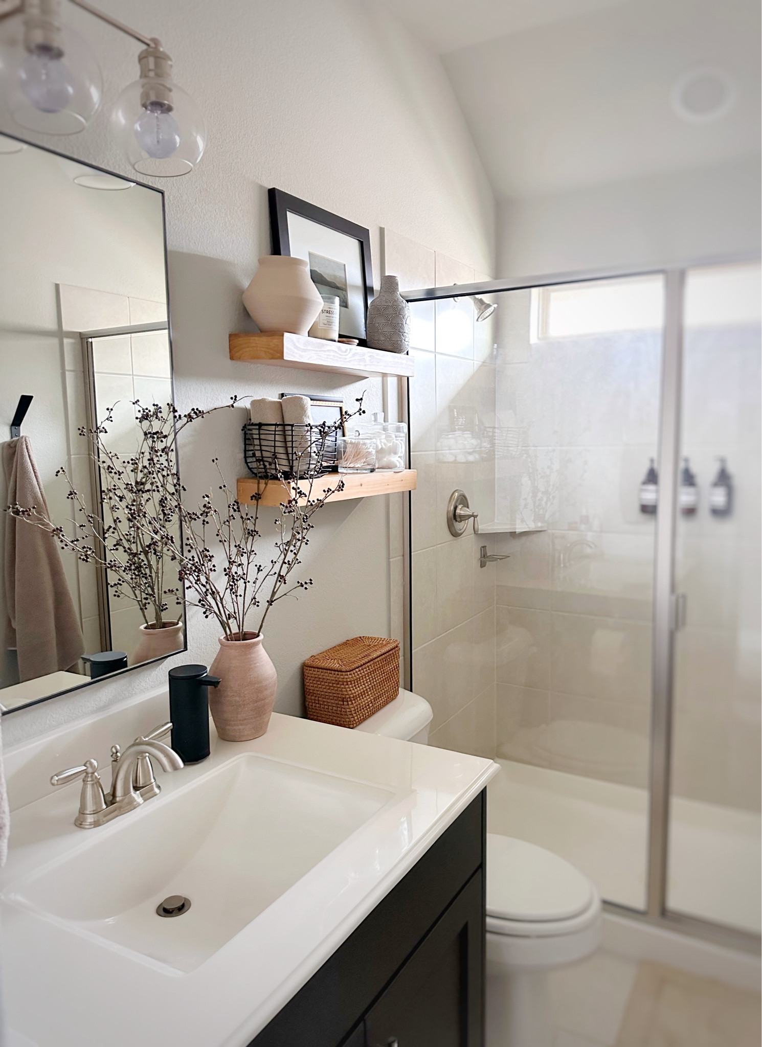 #walmartpartner Effortlessly update your bathroom with affordable pieces from @walmart 

#LTKHome #LTKSaleAlert #LTKFindsUnder50