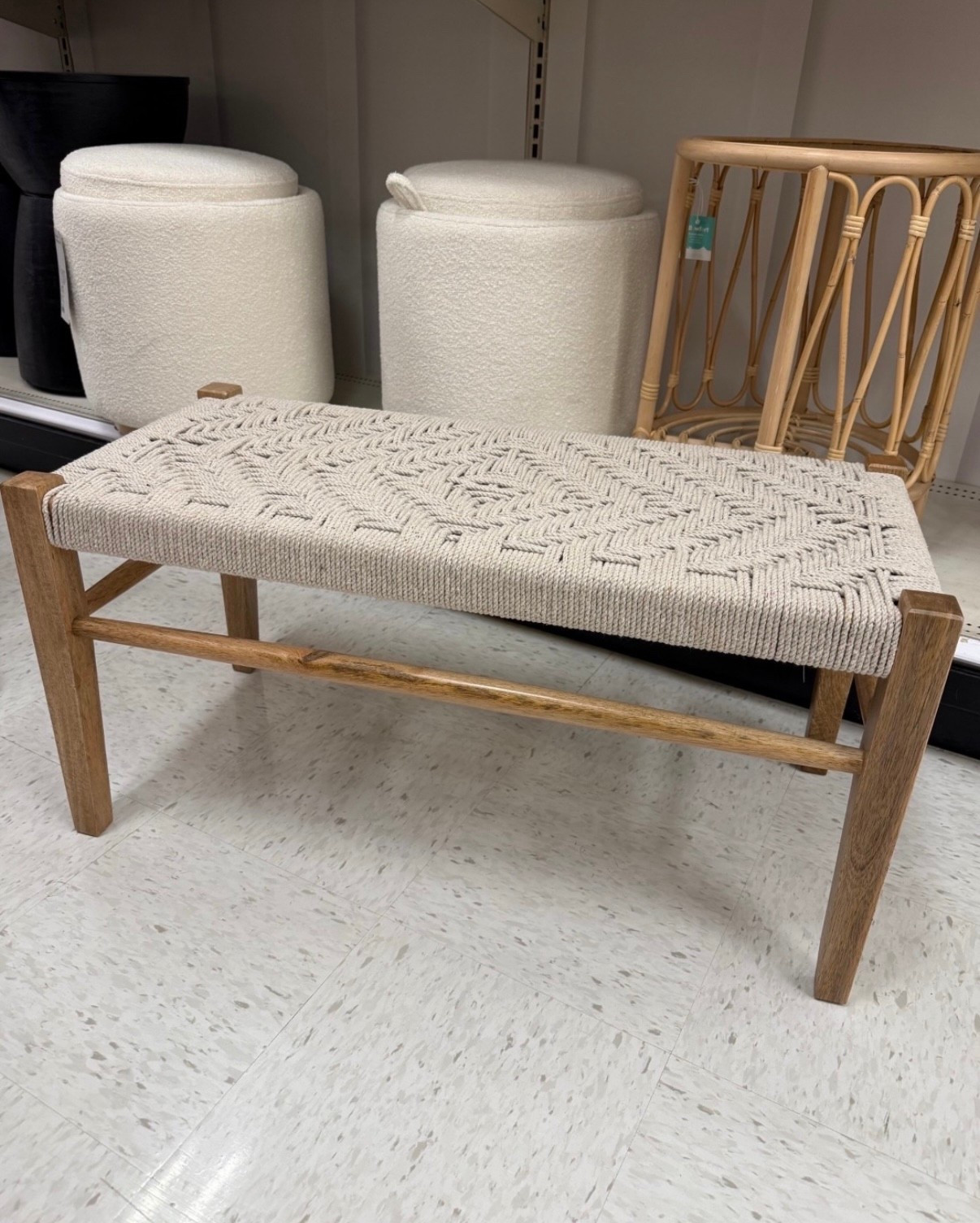✨ only $85 for the PERFECT bench right now!!

I love this at the end of a bed or in any space for extra seating 🙌

neutral + textured and SO popular — it’s only in select stores now 

I’ll link this one + more similar options if you’re looking for this style 🤎

#LTKSaleAlert #LTKdayinmylife #LTKHome