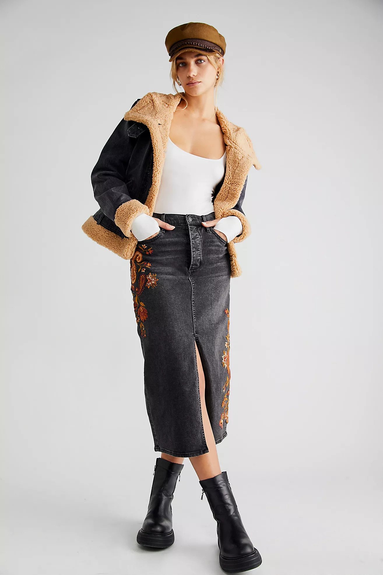 Driftwood Piper Skirt | Free People (Global - UK&FR Excluded)