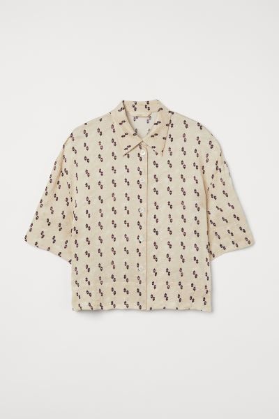 Silk-blend Shirt | H&M (US)