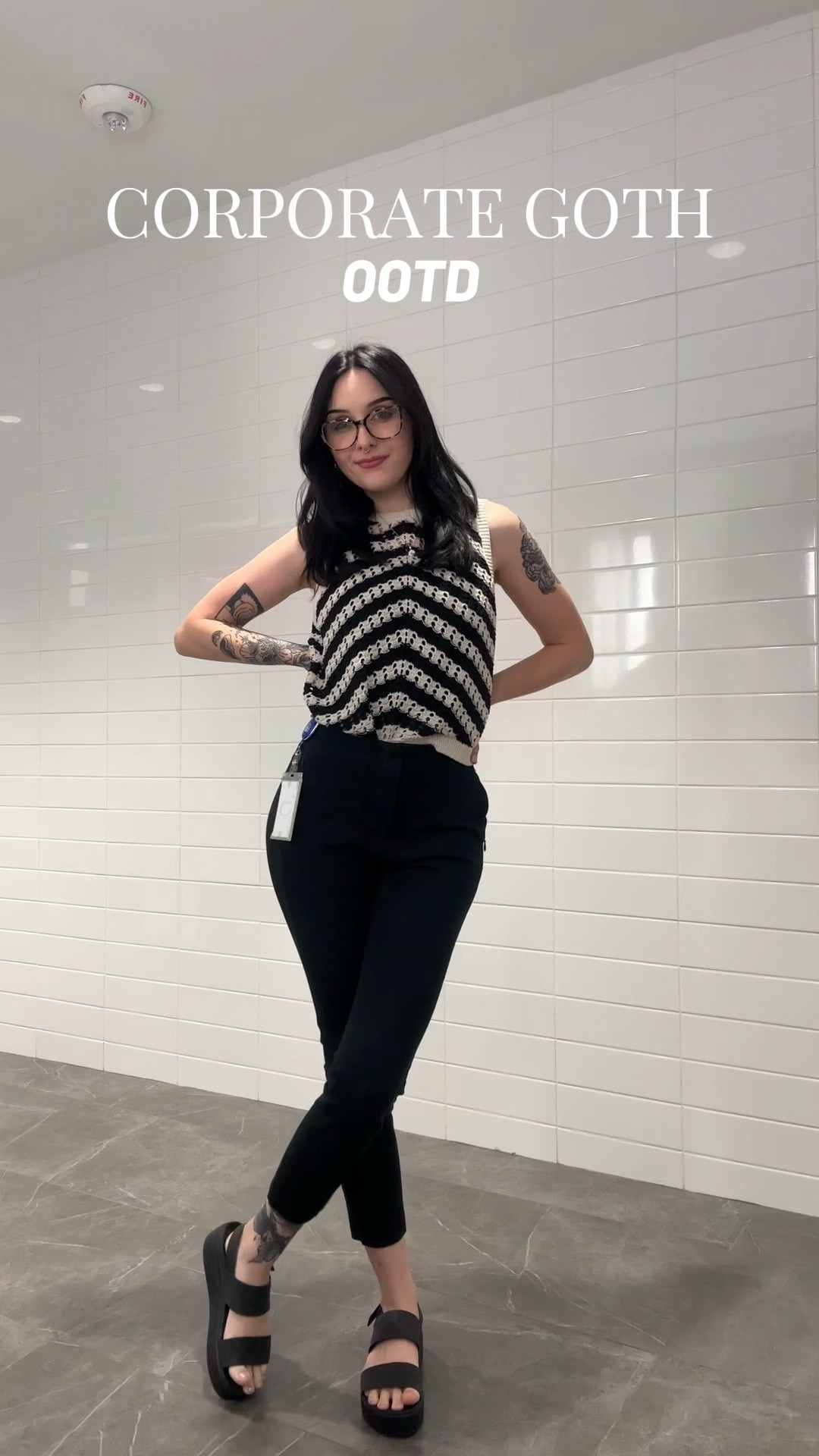 corporate goth ootd ♡ 

#altgirl #corporategoth #officegoth #officeaesthetic 

#LTKPetite