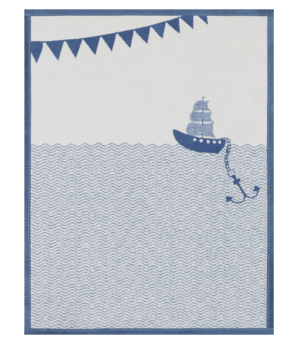 Ahoy Matey Mini ChappyWrap Blanket | ChappyWrap