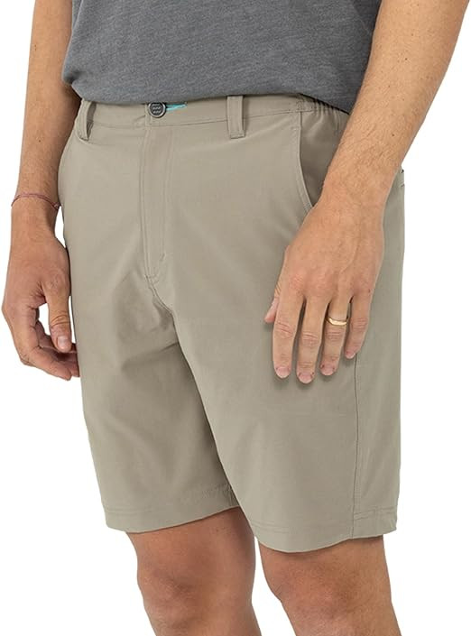Free Fly Men's Utility Short II - UPF 50+ Sun Protection Shorts for Men with 7.5 Inch Inseam, Zip... | Amazon (US)