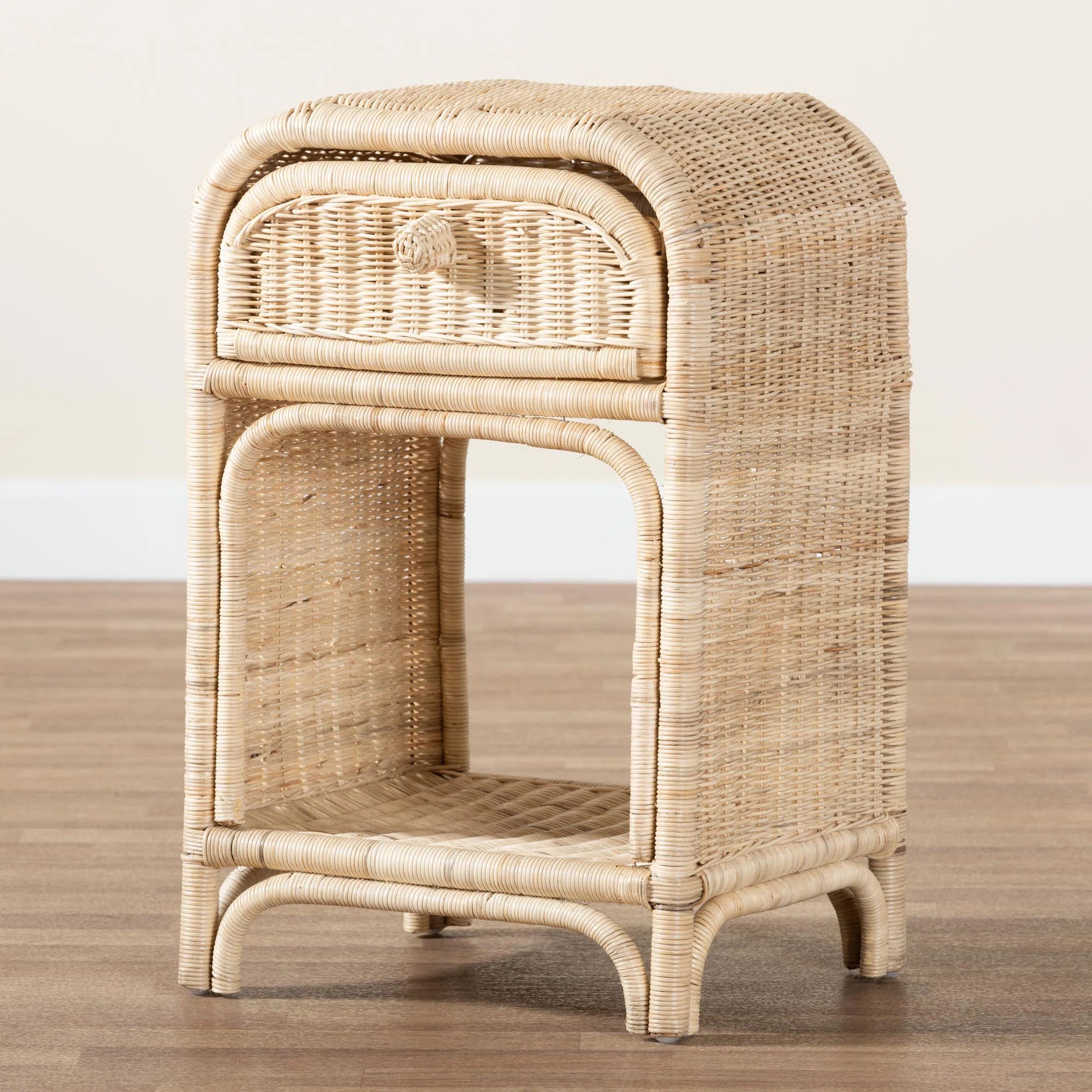 Wicker / Rattan Nightstand | Wayfair North America