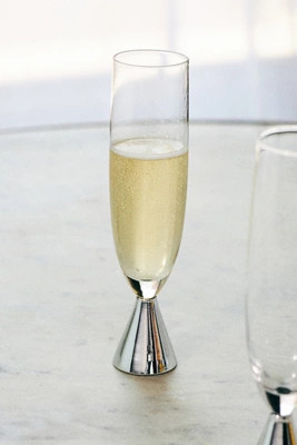 Ramona Chrome Flutes, Set of 4 | Anthropologie (US)