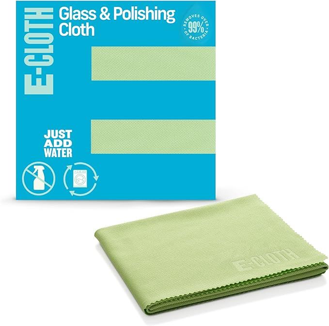 E-Cloth Glass & Polishing Cloths, Premium Microfiber Glass Cleaner, Great for Windows, Glass and ... | Amazon (US)