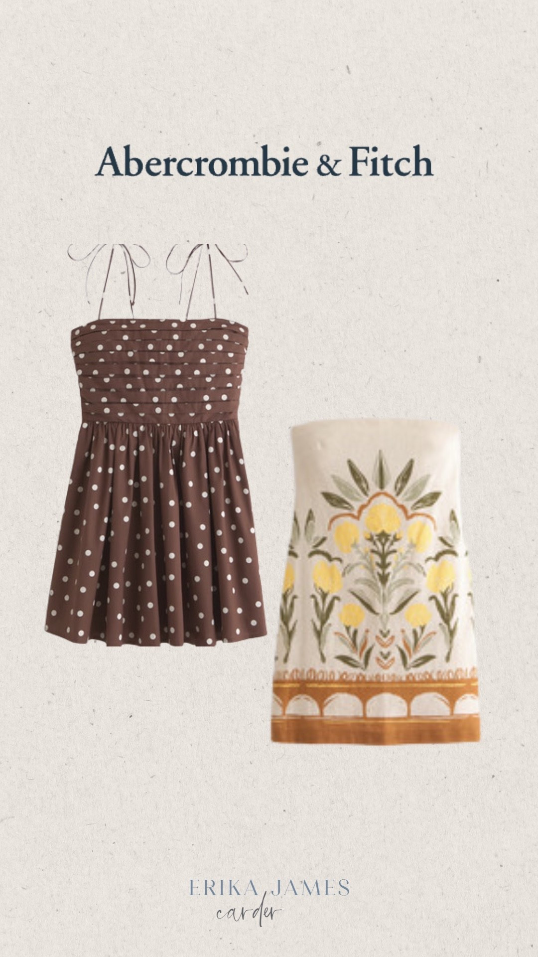 Obsessed with Abercrombie’s summer dresses this year 🤍 I ordered a few in size XS tall — perfect for a longer fit without sacrificing shape! Timeless styles, flattering cuts, and easy to dress up or down. Linking my favorites here!


summer dresses, Abercrombie haul, tall girl friendly, xs tall, flattering dresses, vacation outfits, neutral style, feminine fashion, capsule wardrobe, everyday style

#LTKStyleTip #LTKFindsUnder100 #LTKSummerEdit